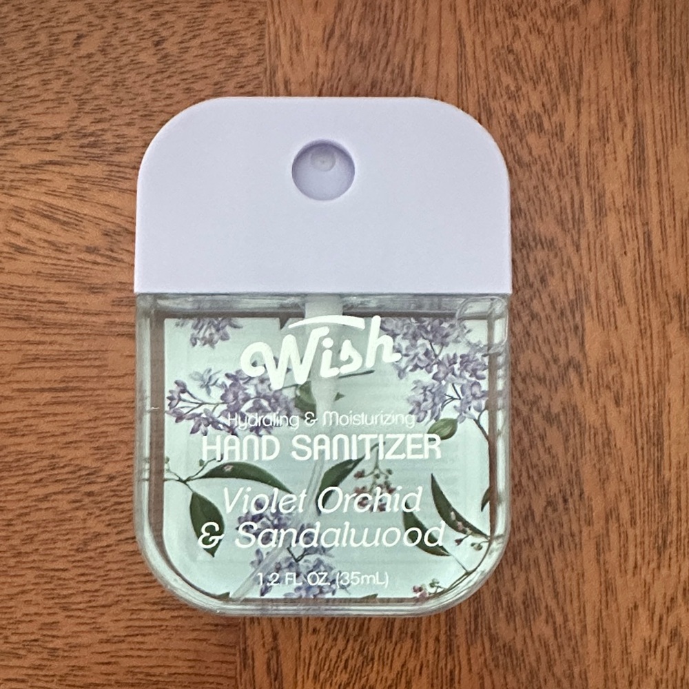 Wish Hand Sanitizer with Violet Orchid and Sandalwood